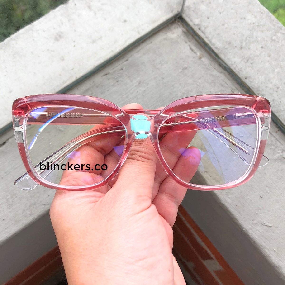 Gafas Amsterdam Rosado Transparente