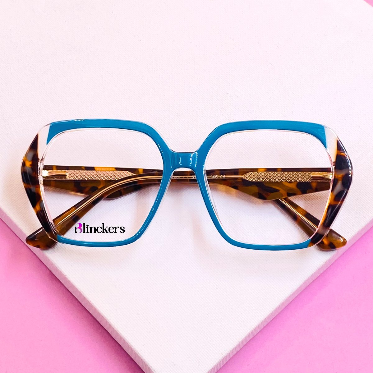 Gafas Nube - Verde Azul/Leopardo