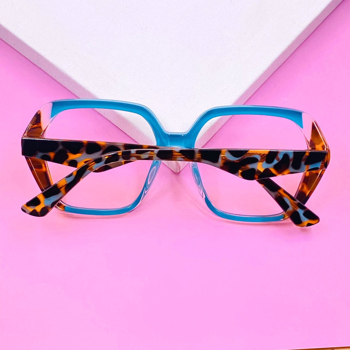 Gafas Nube - Verde Azul/Leopardo
