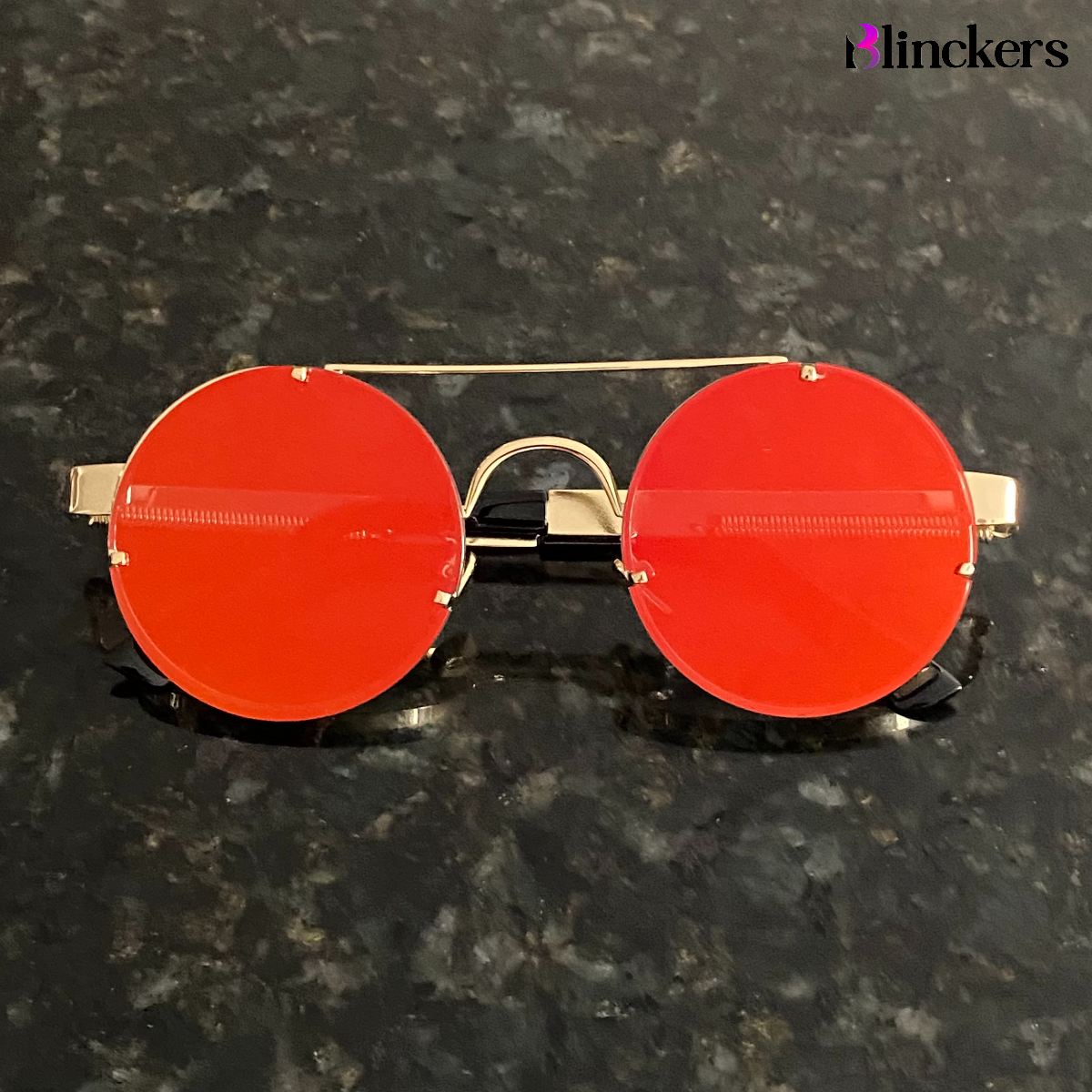 Gafas de Sol Polarizadas Lamar - Naranja Espejo