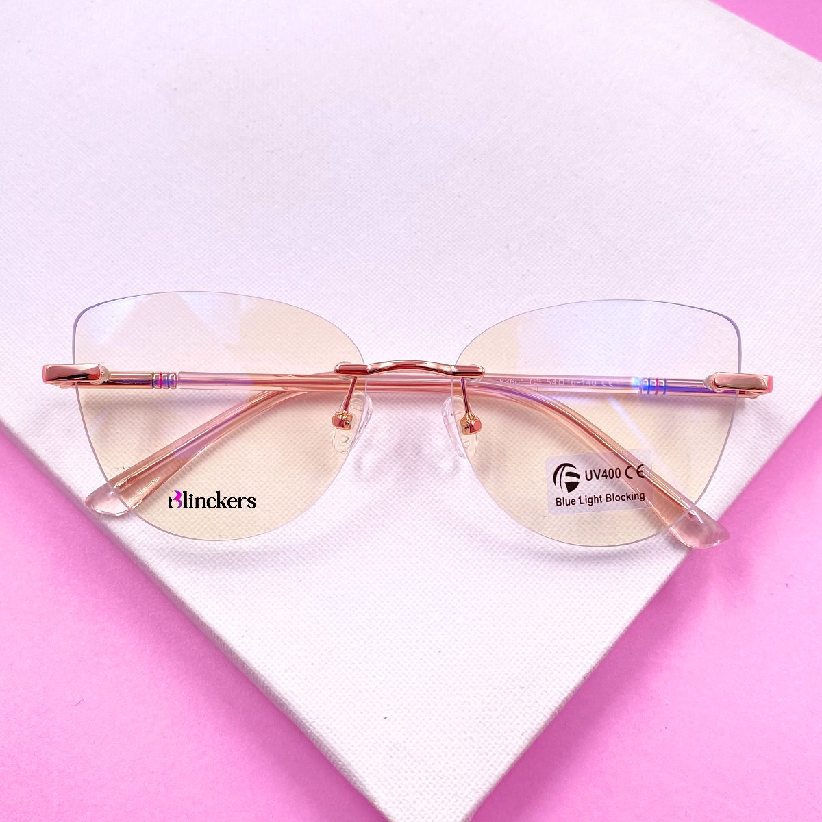 Gafas Tres Piezas Roselyn - Oro Rosa
