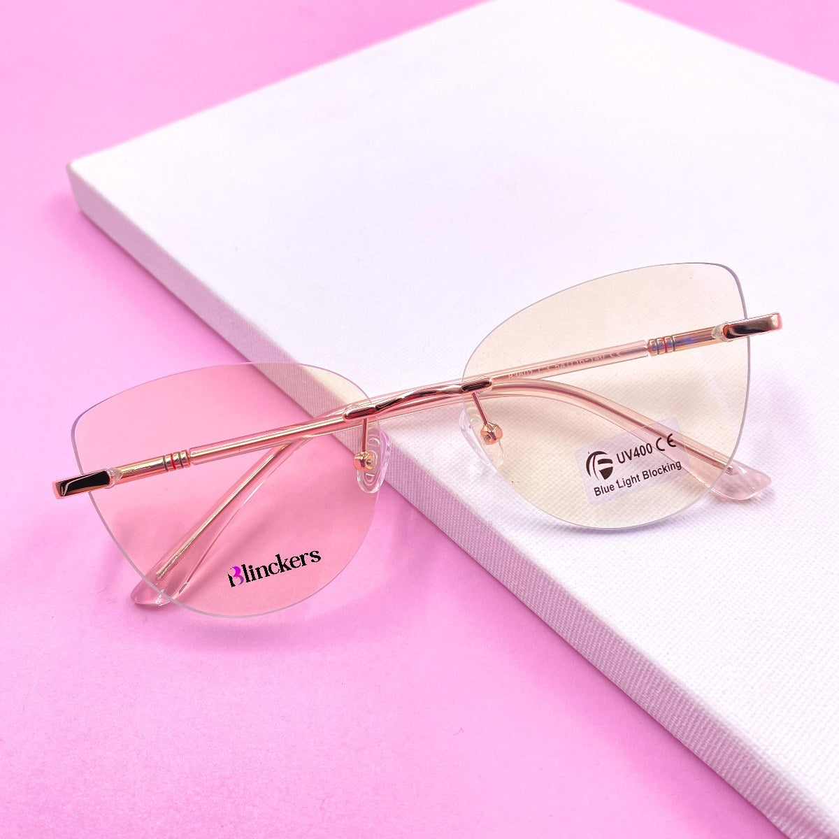 Gafas Tres Piezas Roselyn - Oro Rosa