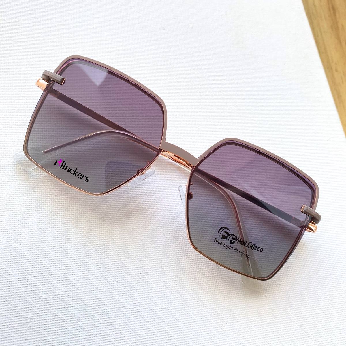 Gafas Clip On Brunella - Dorado