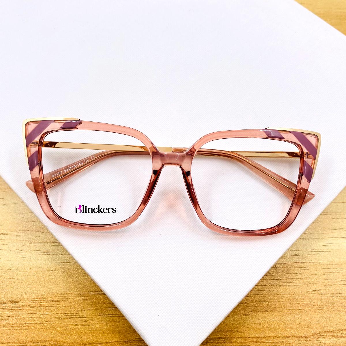 Gafas Ojo de Gato Atenea - Rosado/Morado