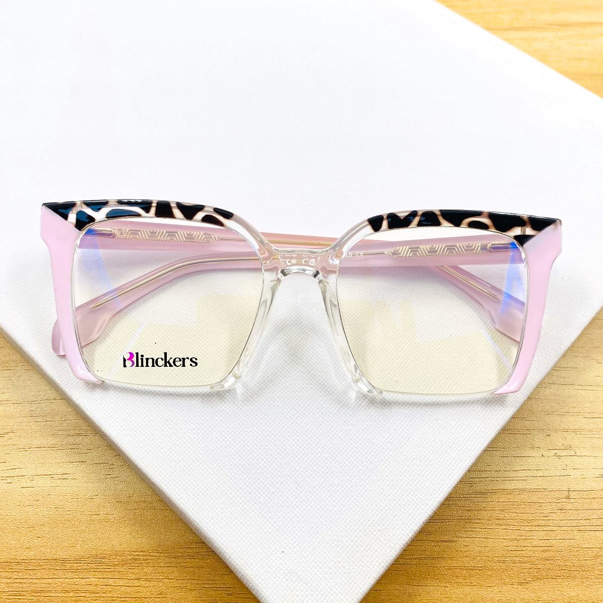 Gafas Arcana - Rosado/Leopardo Transparente