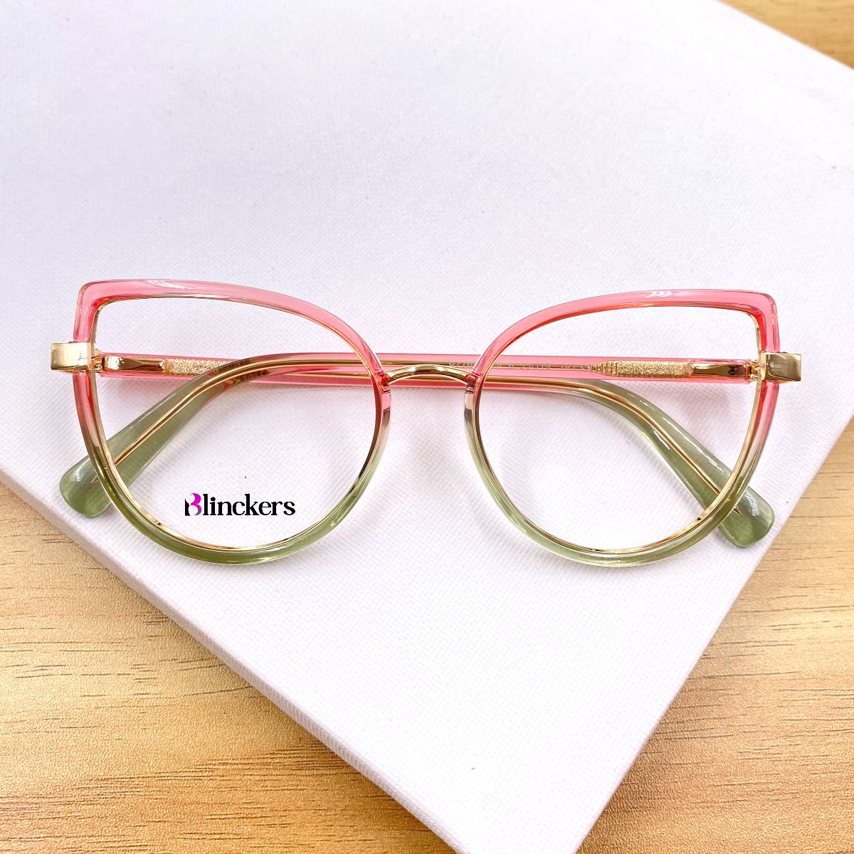 Gafas Ojo de Gato Ceres - Verde/Rosado