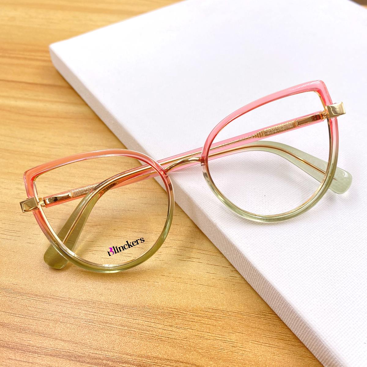 Gafas Ojo de Gato Ceres - Verde/Rosado