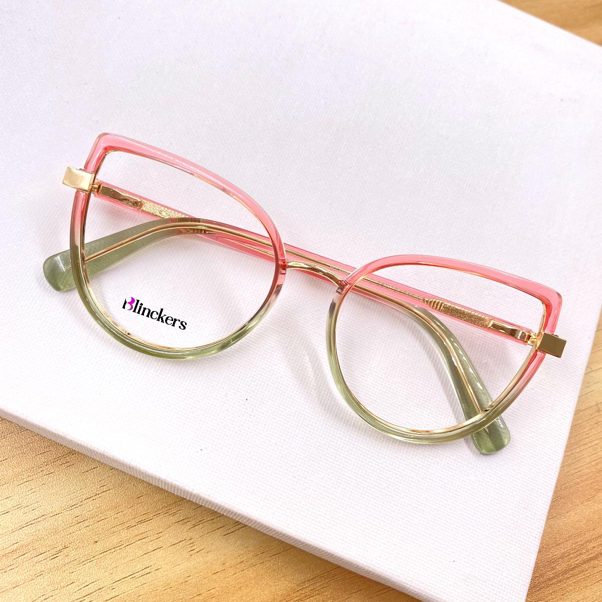 Gafas Ojo de Gato Ceres - Verde/Rosado