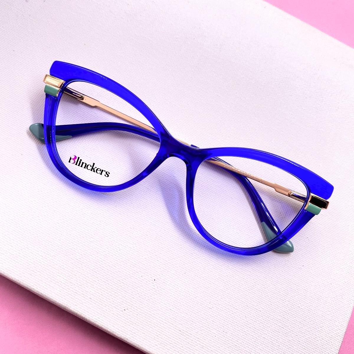 Gafas Ojo de Gato Saori - Azul