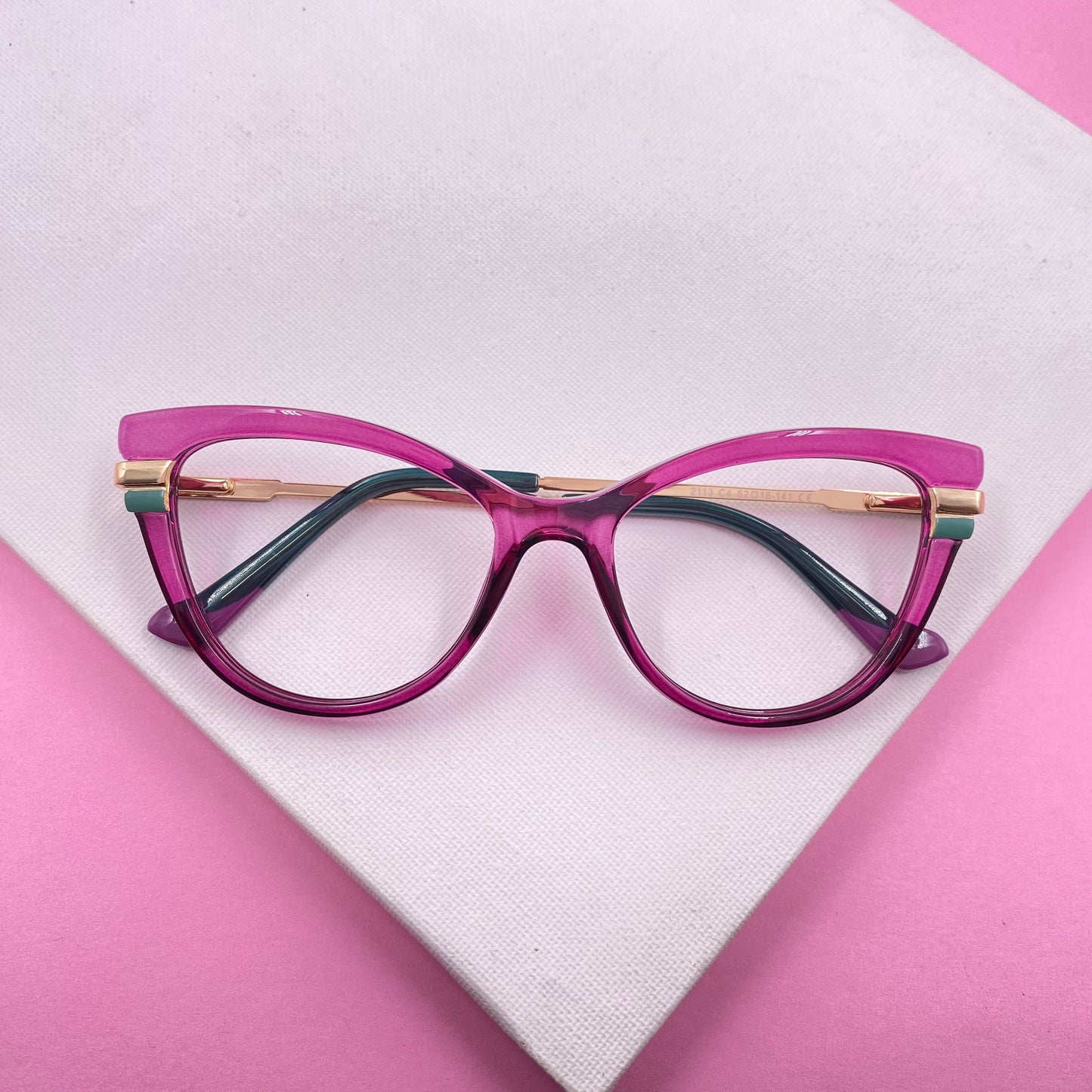 Gafas Ojo de Gato Saori - Morado