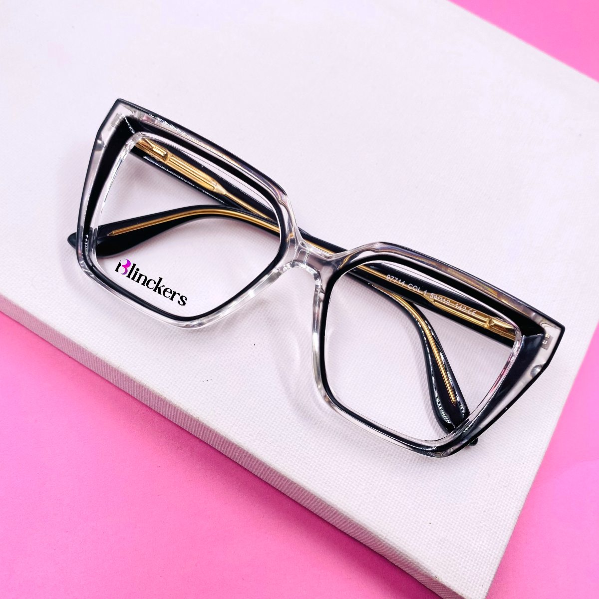 Gafas Romina - Transparente/Negro