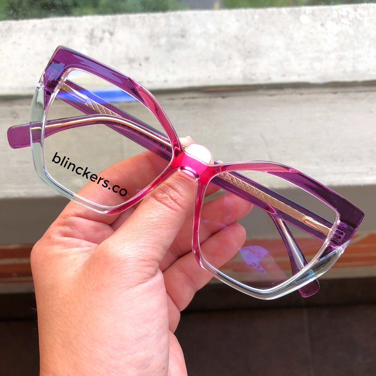 Gafas Ojo de Gato Emma - Morado/Fucsia/Azul