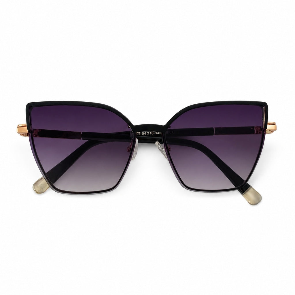 Gafas Amara Clip-On Magnéticas Polarizadas - Negro/Dorado