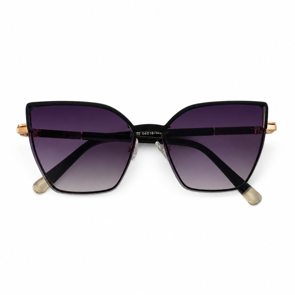 Gafas Amara Clip-On Magnéticas Polarizadas - Negro/Dorado
