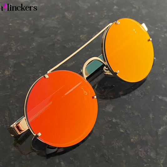 Gafas de Sol Polarizadas Lamar - Naranja Espejo