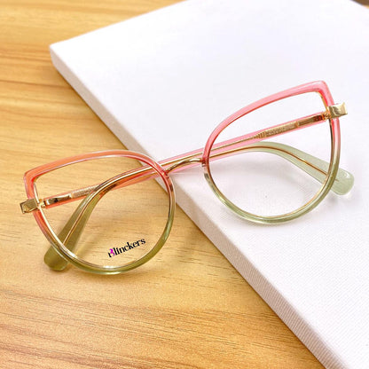 Gafas Ojo de Gato Ceres - Verde/Rosado