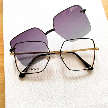 Gafas Clip On Brunella - Negro