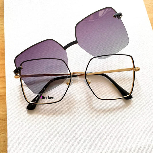 Gafas Clip On Brunella - Negro