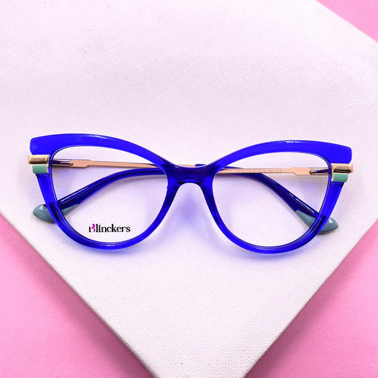 Gafas Ojo de Gato Saori - Azul