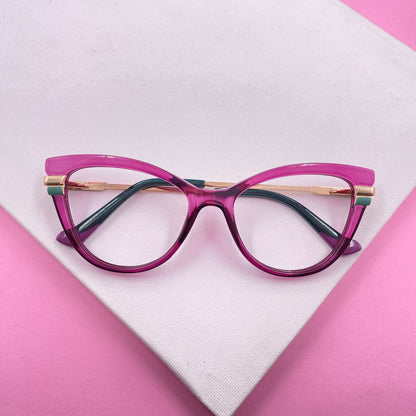Gafas Ojo de Gato Saori - Morado