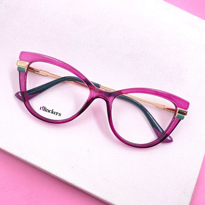 Gafas Ojo de Gato Saori - Morado