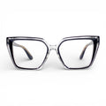 Gafas Ojo de Gato Romina — Negro/Transparente
