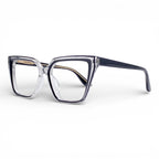Gafas Ojo de Gato Romina — Negro/Transparente