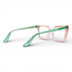 Gafas Ojo de Gato Romina — Verde/Rosa/Transparente