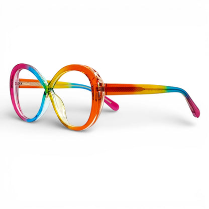 Gafas Infinity Multicolor - Diseño Arcoíris para Mujer