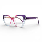 Gafas Ojo de Gato Emma — Fucsia/Morado/Transparente