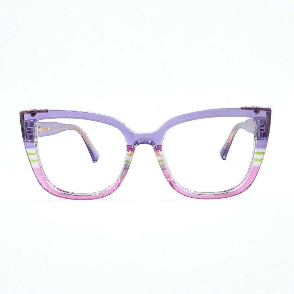 Gafas Akane — Azul/Rosado