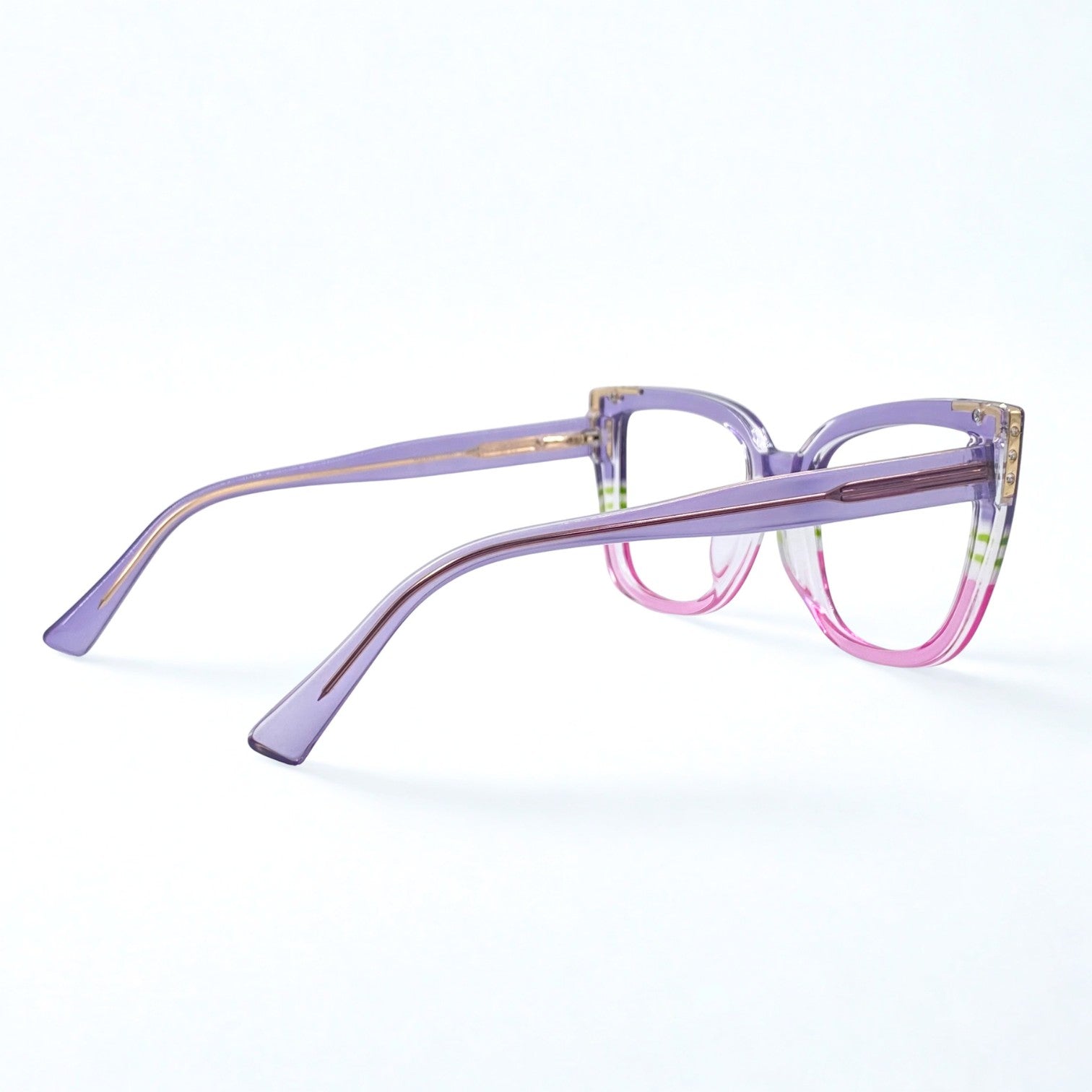 Gafas Akane — Azul/Rosado