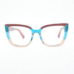Gafas Akane — Azul/Café/Champaña