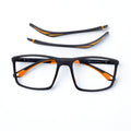 Titan | Gafas Multifunción con Varillas Intercambiables — Negro/Naranja