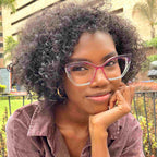 Gafas Ojo de Gato Emma — Fucsia/Morado/Transparente