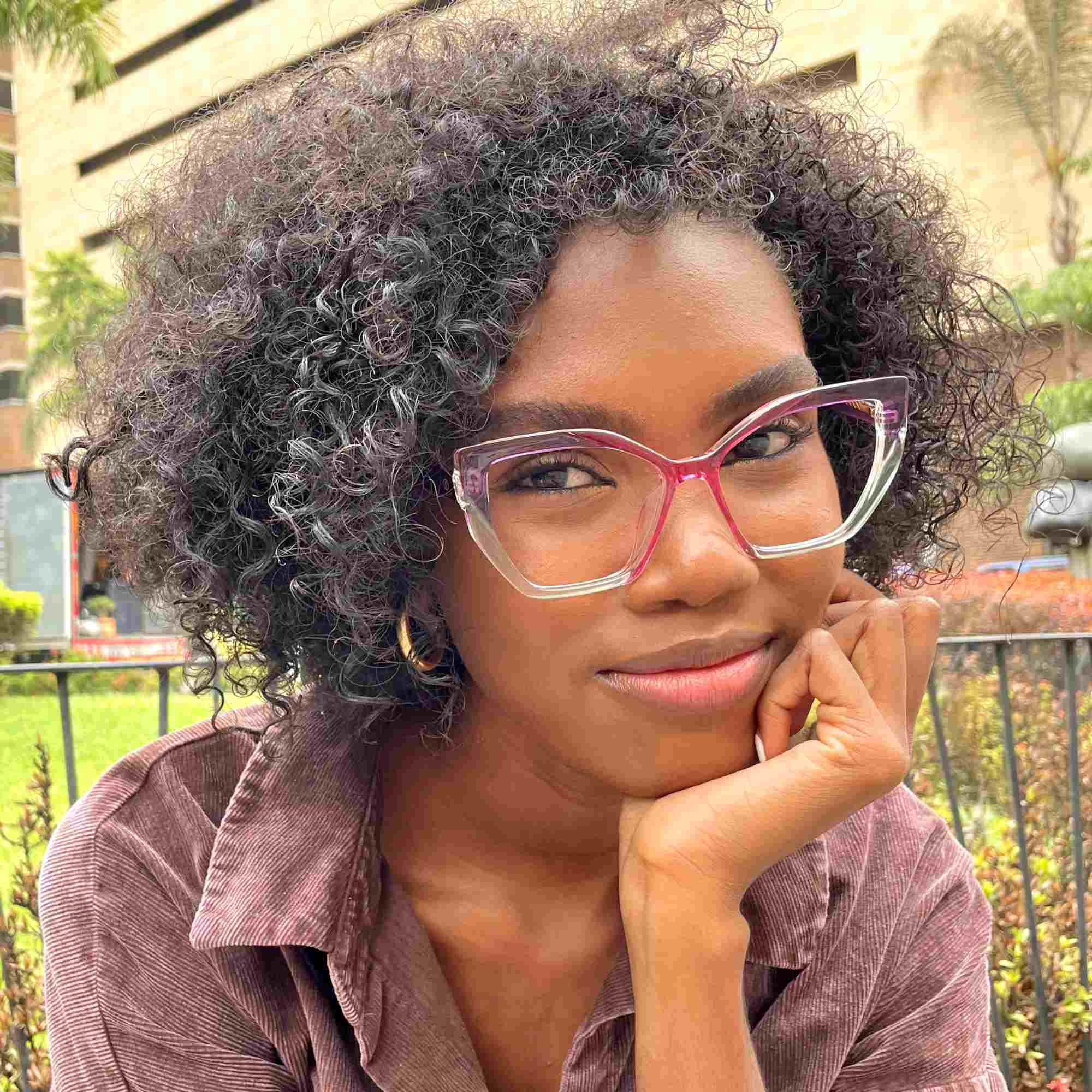 Gafas Ojo de Gato Emma — Fucsia/Morado/Transparente