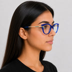 Gafas Ojo de Gato Saori — Azul