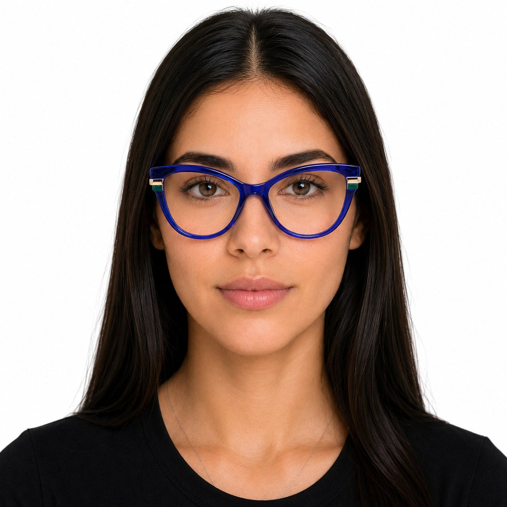 Gafas Ojo de Gato Saori — Azul
