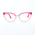 Gafas Ojo de Gato Dania — Fucsia/Transparente