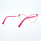 Gafas Ojo de Gato Dania — Fucsia/Transparente