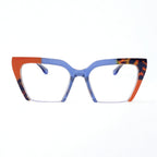 Gafas Ojo de Gato Makalú — Azul/Naranja/Carey