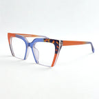 Gafas Ojo de Gato Makalú — Azul/Naranja/Carey