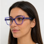 Gafas Ojo de Gato Serena — Azul/Morado