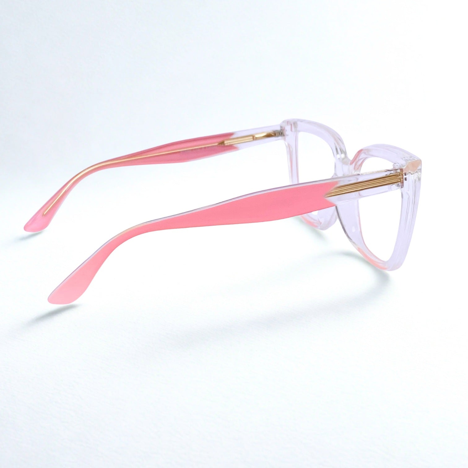 Gafas Aurora — Rosado/Transparente