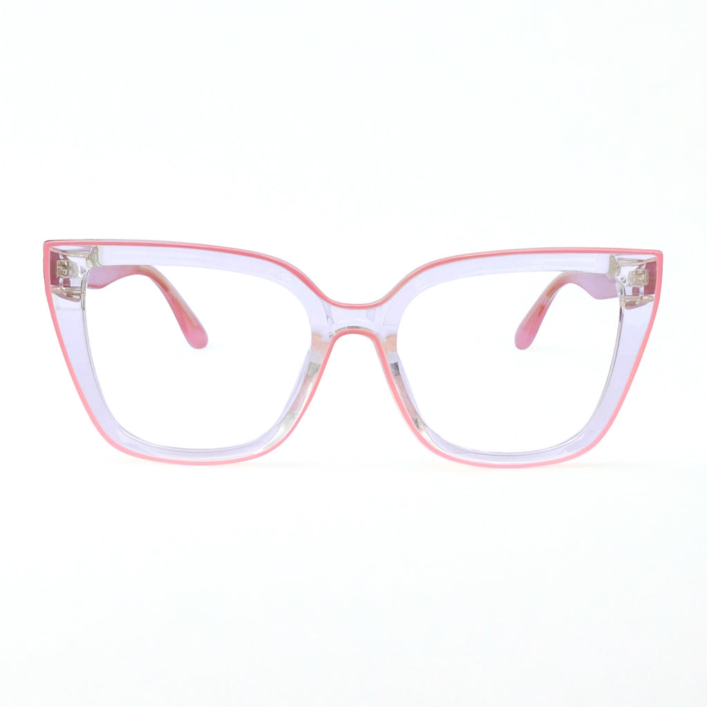 Gafas Aurora — Rosado/Transparente