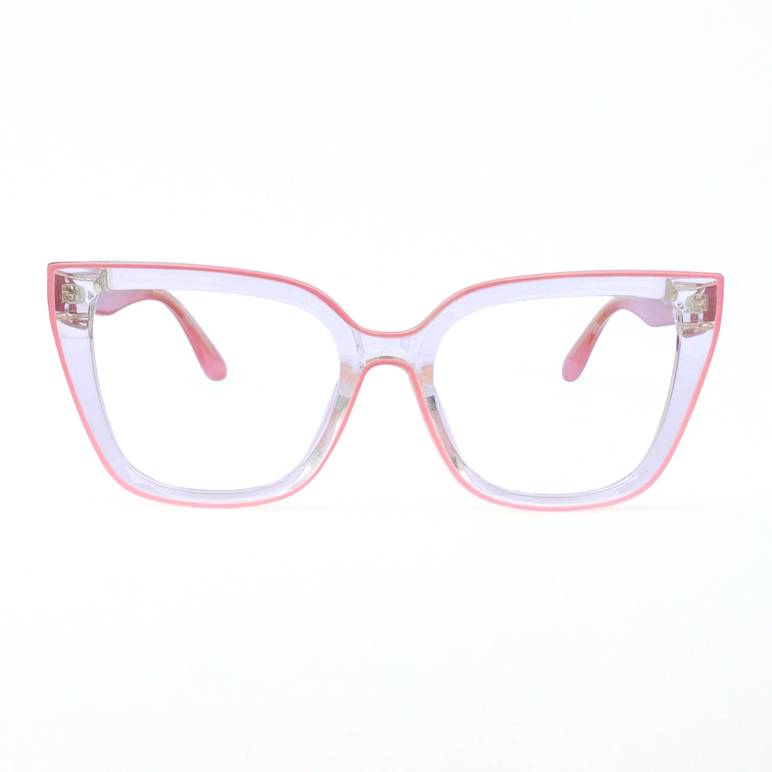 Gafas Aurora — Rosado/Transparente