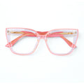 Gafas Aurora — Rosado/Transparente
