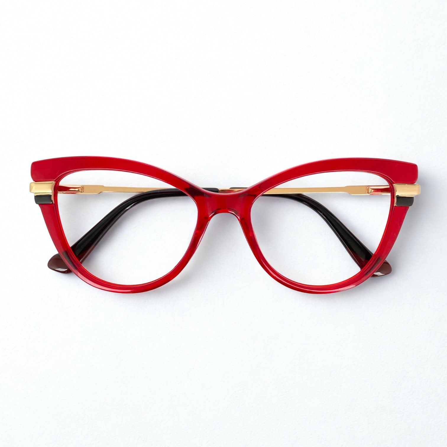 Gafas Ojo de Gato Saori — Rojo