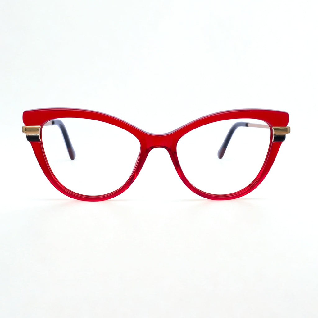 Gafas Ojo de Gato Saori — Rojo