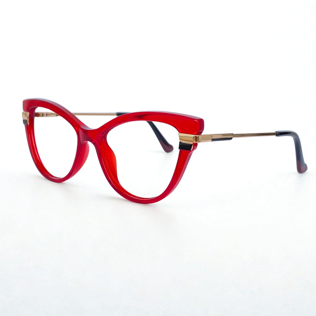 Gafas Ojo de Gato Saori — Rojo
